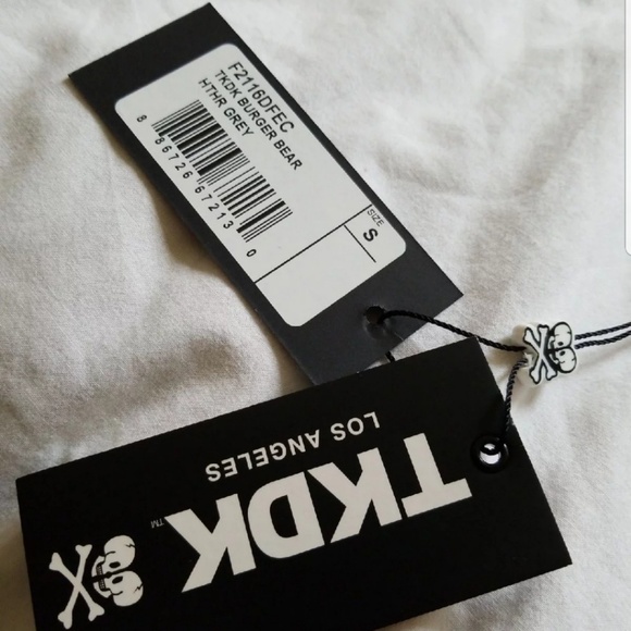 Tokidoki burger bear t-shirt NEW with tag - Picture 4 of 8